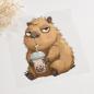 Preview: Bügelbild Capybara