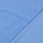 Preview: Fleece Stoff Uni Jeansblau