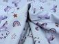 Preview: Happy Fleece Rainbow Unicorn Wolken Flieder