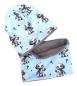 Preview: Beanie und Loop Set Mechanic Boy Hellblau Gr. XL ( 2 - 8 Jahre )