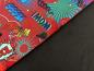Preview: Softshell Digitaldruck Comic Baam Cool WoW Yess Bunt auf Dunkelrot