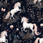 Preview: VB - Eigenproduktion Magic Unicorn auf Nachtblau