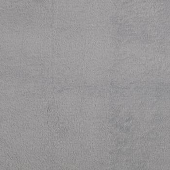 Fleece Stoff Uni Grau