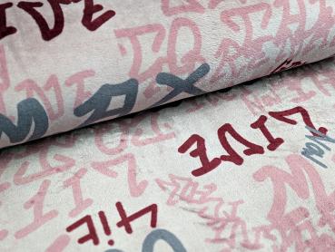 Cuddle Fleece Schrift Nude