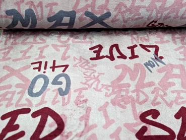 Cuddle Fleece Schrift Nude