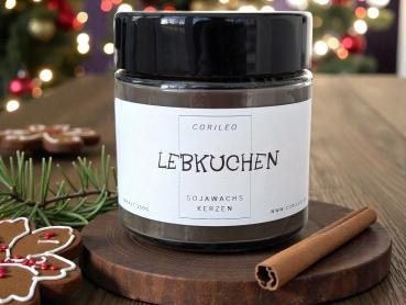 Duftkerze im Glas Lebkuchen