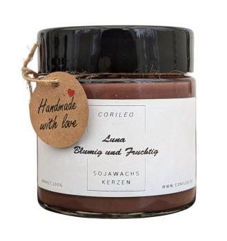 Duftkerze im Glas Luna Blumig und Fruchtig