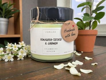 Duftkerze im Glas Himalaya-Zeder & Jasmin