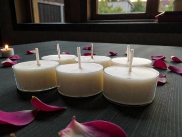 Teelichter 6 Stück Klein