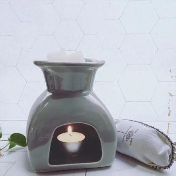 Preview: Wachsbrenner Mia in Grau