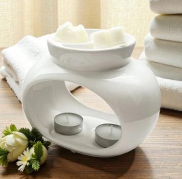 Preview: Wachsbrenner Rome Deluxe in Weiss