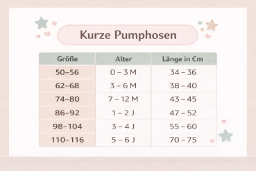 Kurze Pumphose Music Hunde – Leichte Sommerhose aus Baumwolljersey