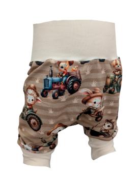 Pumphose Farm Tiere Beige