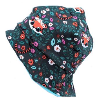 Preview: Sonnenhut Sweet Tiger auf Petrol/Grün Gr. M u. L