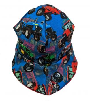 Preview: Sonnenhut Traktor in Blau Gr. S