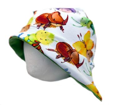 Sonnenmütze S–XL mit Käfer Motiv
