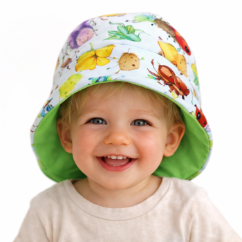 Sonnenmütze S–XL mit Käfer Motiv