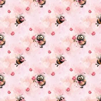 Preview: Digitales Stoffdesign Allover Queen Bella