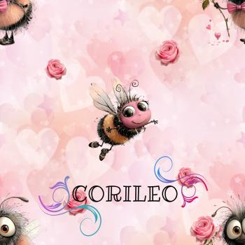 Digitales Stoffdesign Allover Queen Bella