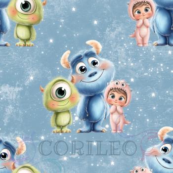 VB - BIO Eigenproduktion Kleine Kuschelmonster Blau