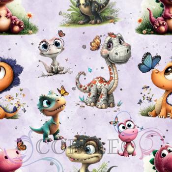 VB -  Butterfly Dinos – Eigenproduktion | Baumwolljersey