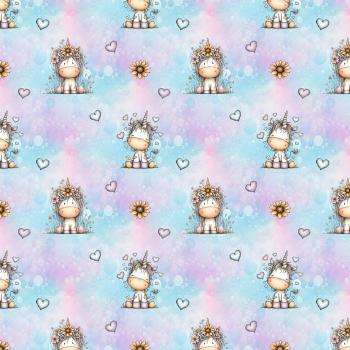 Preview: VB - Eigenproduktion Sweet Unicorn Pastell Rainbow