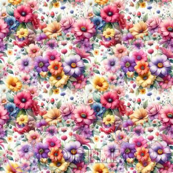 VB - Eigenproduktion Frühlings Blumen Bunt