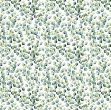 Preview: VB - Eigenproduktion Eukalyptusblätter auf Weiß