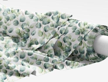 Preview: VB - Eigenproduktion Eukalyptusblätter auf Weiß