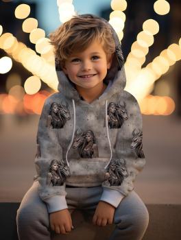 VB - Eigenproduktion Dragon Woman auf Braun/Grau