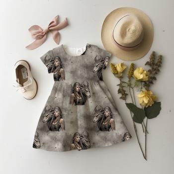 Preview: VB - Eigenproduktion Dragon Woman auf Braun/Grau