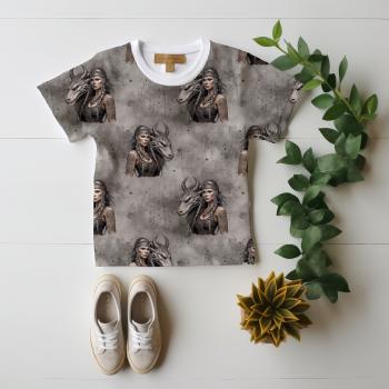 Preview: VB - Eigenproduktion Dragon Woman auf Braun/Grau