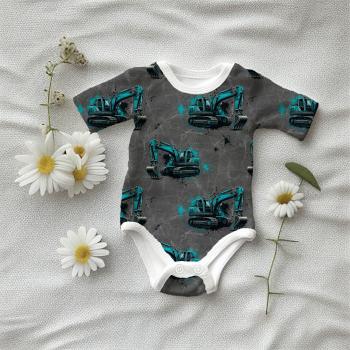 VB - Eigenproduktion Cooler Bagger auf Fahrt Türkis / Grau