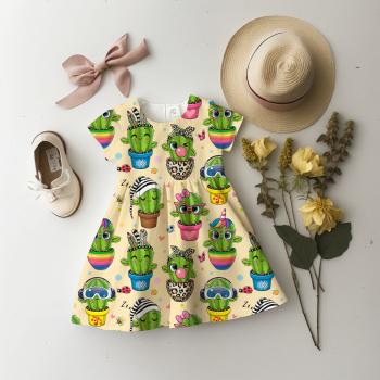 VB - Eigenproduktion Kaktus in Töpfen auf Vanille