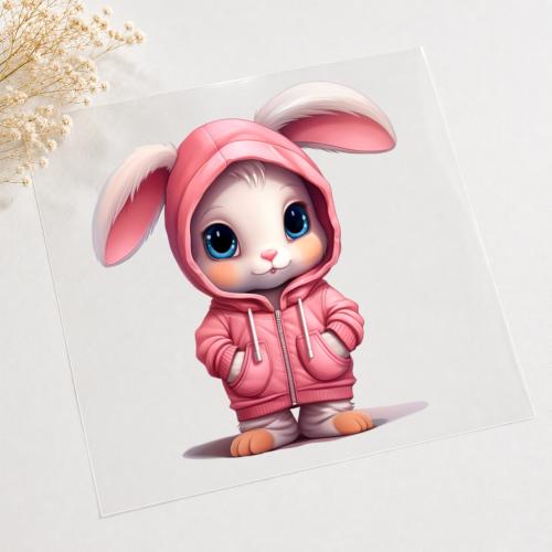 Bügelbild Hase