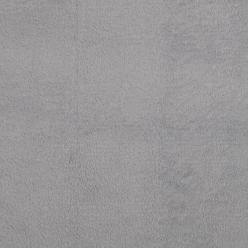 Fleece Stoff Uni Grau