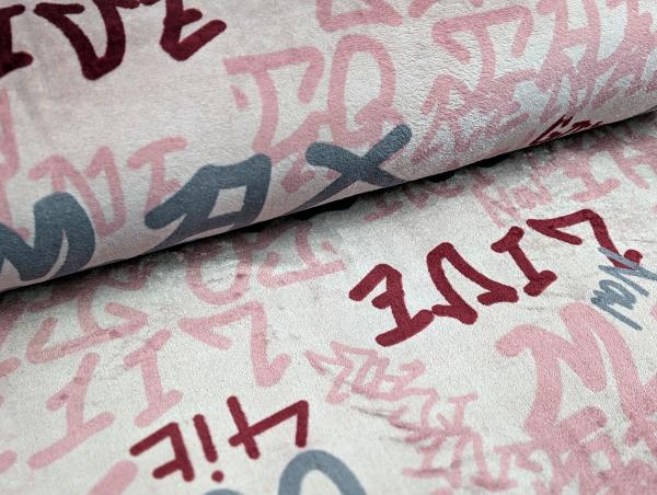 Cuddle Fleece Schrift Nude