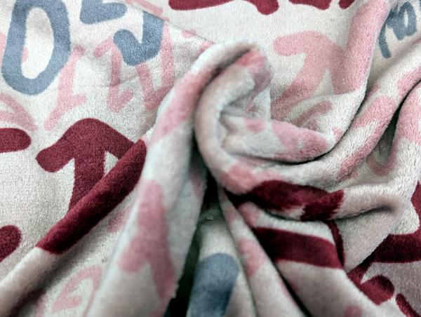 Cuddle Fleece Schrift Nude