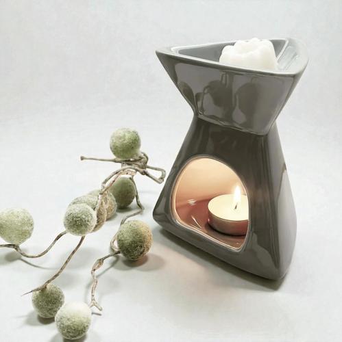 Wachsbrenner Rio in Grau