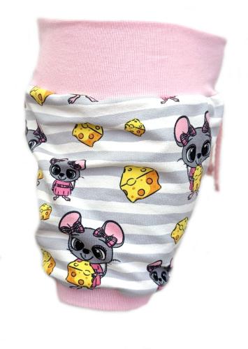 Kurze Pumphose Käse Maus Gr. 50/56