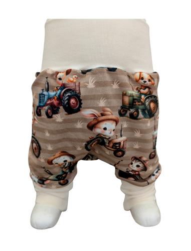 Pumphose Farm Tiere Beige