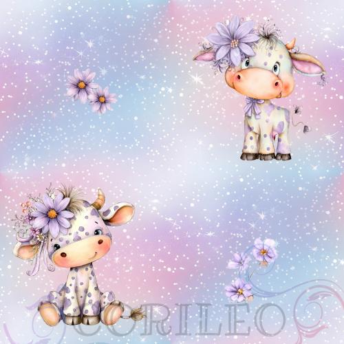 Digitales Stoffdesign Muh Kuh