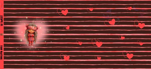 Digitales Stoffdesign Darling Girl