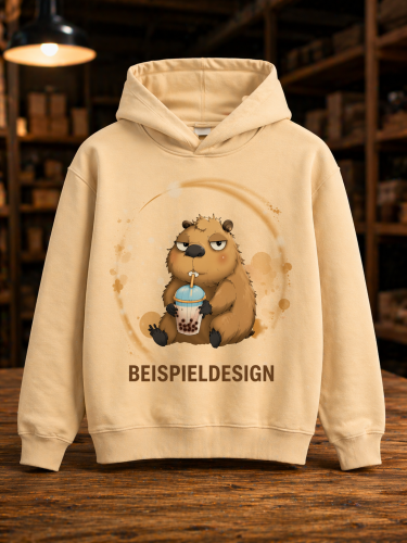 VB -  Capybara Bubble Tea – Eigenproduktion auf French Terry