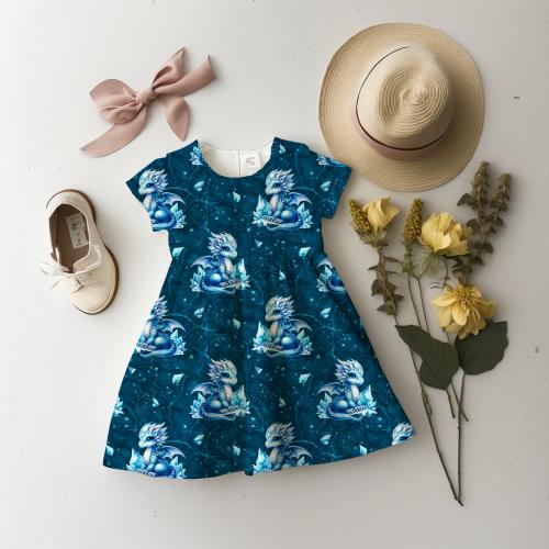 VB - Eigenproduktion Kleiner Blauer Diamanten Drache