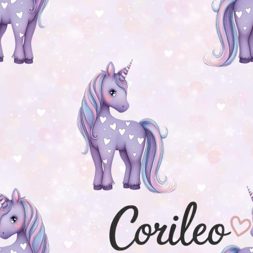 VB -  Heart Unicorn – Eigenproduktion | Baumwolljersey