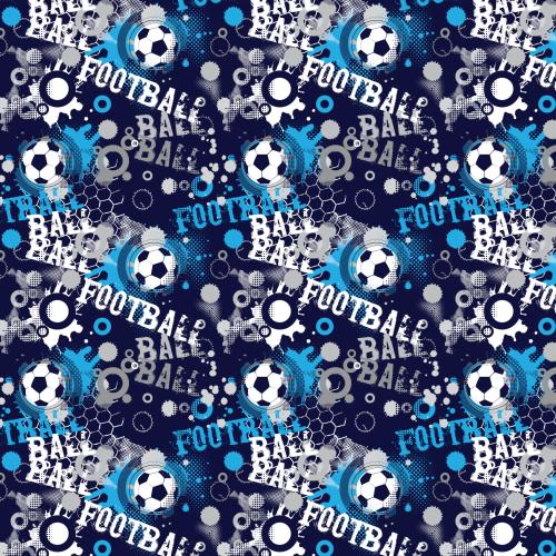 VB - Eigenproduktion Fussball Blau