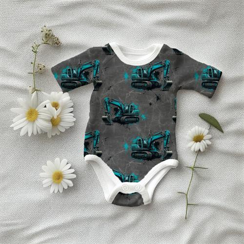 VB - Eigenproduktion Cooler Bagger auf Fahrt Türkis / Grau