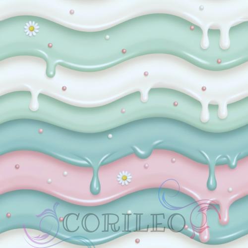 VB - Cremige Wellen Stoff – Eigenproduktion | Jersey & French Terry