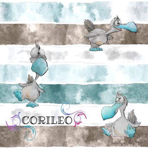 VB - BIO Eigenproduktion Kleiner Tollpatsch auf Streifen